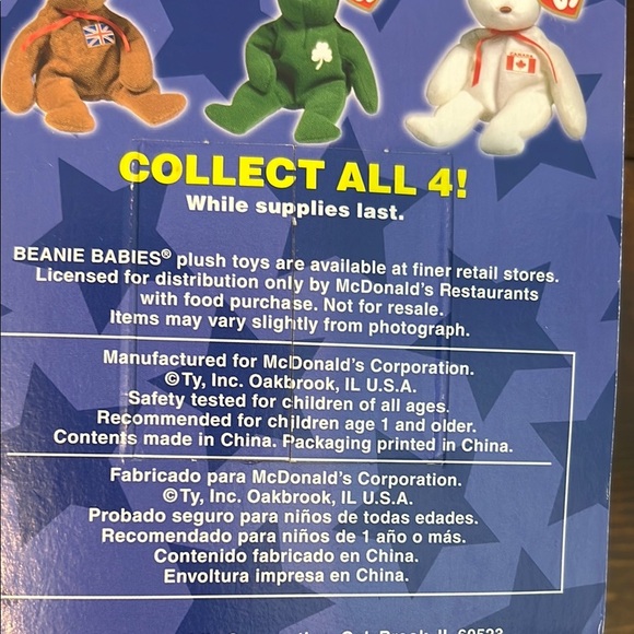 Ty Stuffed Animals White and Brown Plush Toys - Picture 7 of 7